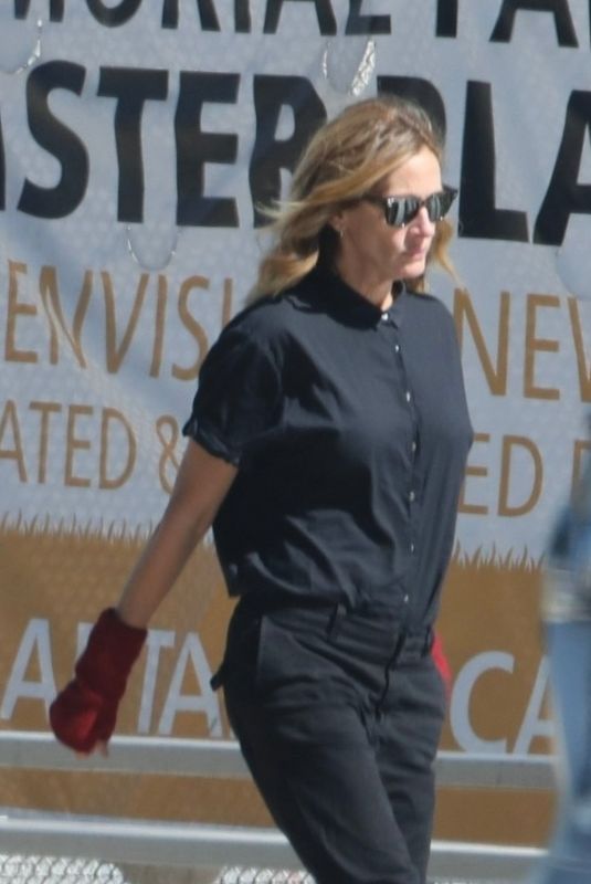 JULIA ROBERTS at a Skate Park in Malibu 10/20/2019