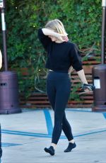 JULIANNE HOUGH Leaves Dancing with the Stars Studio in Los Angeles 10/21/2019