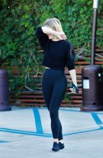 JULIANNE HOUGH Leaves Dancing with the Stars Studio in Los Angeles 10/21/2019