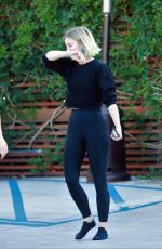 JULIANNE HOUGH Leaves Dancing with the Stars Studio in Los Angeles 10/21/2019