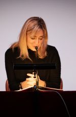 JULIE GAYET Reading at Cineroman Festival in Nice 10/24/2019