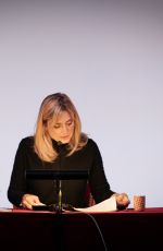 JULIE GAYET Reading at Cineroman Festival in Nice 10/24/2019