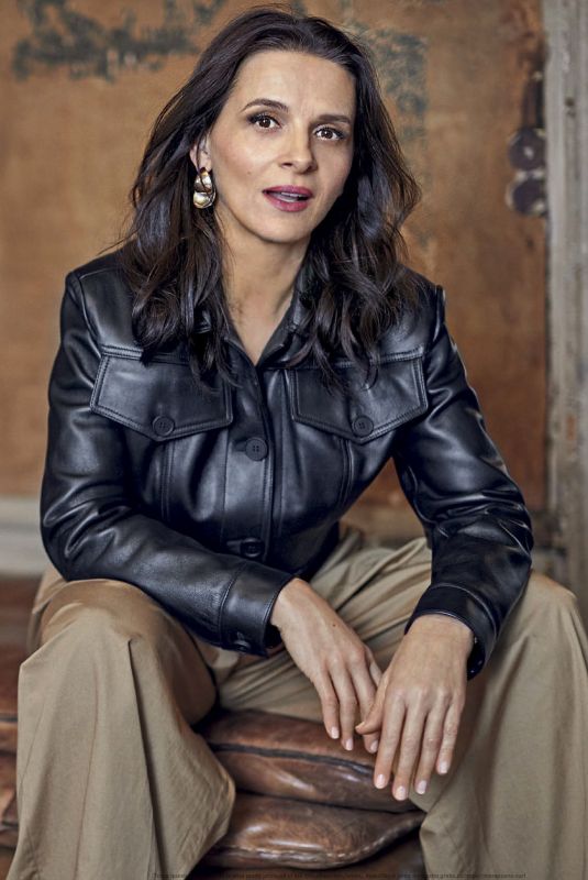 JULIETTE BINOCHE in Vanity Fair Magazine, Italy October 2019