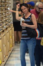 JULIETTE LEWIS Shopping for Eyeglasses at Warby Parker in Studio City 10/05/2019