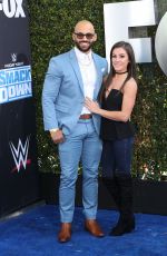 KACY CATANZARO at WWE Friday Night Smackdown on Fox Premiere in Los Angeles 10/04/2019