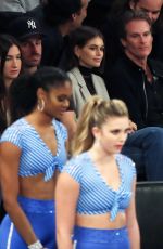 KAIA and Rande GERBER at Chicago Bulls vs New York Knicks Game 10/28/2019