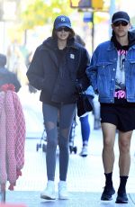 KAIA GERBER and Tommy Dorfman Out in New York 10/24/2019