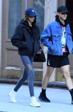 KAIA GERBER and Tommy Dorfman Out in New York 10/24/2019