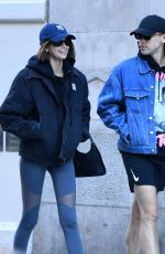 KAIA GERBER and Tommy Dorfman Out in New York 10/24/2019