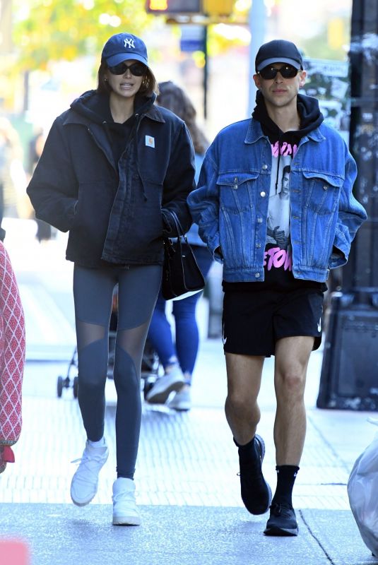 KAIA GERBER and Tommy Dorfman Out in New York 10/24/2019