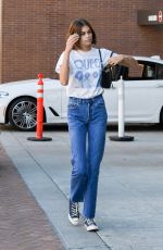 KAIA GERBER Arrives at a Medical Building in Beverly Hills 10/15/2019