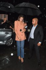 KAIA GERBER Arrives at Miu Miu After-party Dinner in Paris 10/01/2019