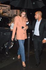 KAIA GERBER Arrives at Miu Miu After-party Dinner in Paris 10/01/2019