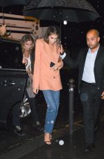 KAIA GERBER Arrives at Miu Miu After-party Dinner in Paris 10/01/2019