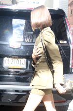 KAIA GERBER Arrives at Vogue Forces of Fashion at Spring Studio in New York 10/10/2019