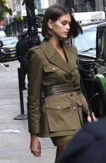 KAIA GERBER Arrives at Vogue Forces of Fashion at Spring Studio in New York 10/10/2019