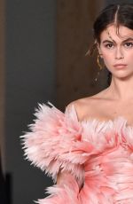 KAIA GERBER at Alexander McQueen Runway Show at Paris Fashion Week 09/30/2019