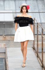KAIA GERBER at Chanel Runway Show at Paris Fashion Week 10/01/2019