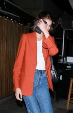 KAIA GERBER at Nice Guy in West Hollywood 10/04/2019