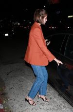 KAIA GERBER at Nice Guy in West Hollywood 10/04/2019