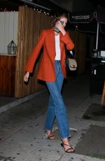 KAIA GERBER at Nice Guy in West Hollywood 10/04/2019