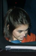 KAIA GERBER at Nice Guy in West Hollywood 10/04/2019