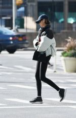 KAIA GERBER Leaves a Gym in New York 10/26/2019