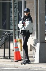 KAIA GERBER Leaves a Gym in New York 10/26/2019
