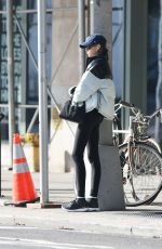KAIA GERBER Leaves a Gym in New York 10/26/2019