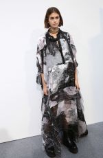 KAIA GERBER on the Backstage of Sacai Fashion Show at PFW in Paris 09/30/2019
