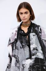 KAIA GERBER on the Backstage of Sacai Fashion Show at PFW in Paris 09/30/2019