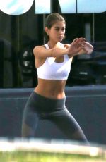 KAIA GERBER Working at Dogpound Gym in New York 10/24/2019