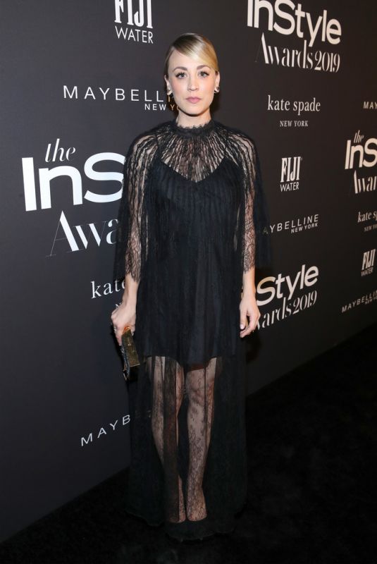 KALEY CUOCO at 2019 Instyle Awards in Los Angeles 10/21/2019