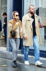 KARA TOINTON and Dr Marius Jansen Out for Lunch in Notting Hill 10/17/2019