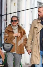KARA TOINTON and Dr Marius Jansen Out for Lunch in Notting Hill 10/17/2019