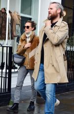 KARA TOINTON and Dr Marius Jansen Out for Lunch in Notting Hill 10/17/2019