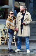 KARA TOINTON and Dr Marius Jansen Out for Lunch in Notting Hill 10/17/2019