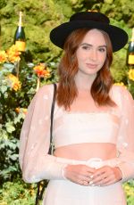 KAREN GILLAN at Veuve Clicquot Polo Classic at Will Rogers State Park in Los Angeles 10/05/2019