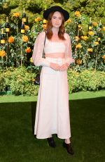 KAREN GILLAN at Veuve Clicquot Polo Classic at Will Rogers State Park in Los Angeles 10/05/2019