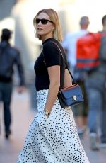 KARLIE KLOSS Out and About in New York 10/21/2019