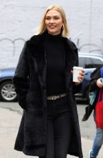 KARLIE KLOSS Out for Coffee in New York 10/28/2019