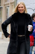 KARLIE KLOSS Out for Coffee in New York 10/28/2019