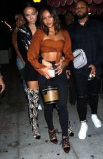 KARRUECHE TRAN and DRAYA MICHELE oUT in Los Angeles 10/03/2019