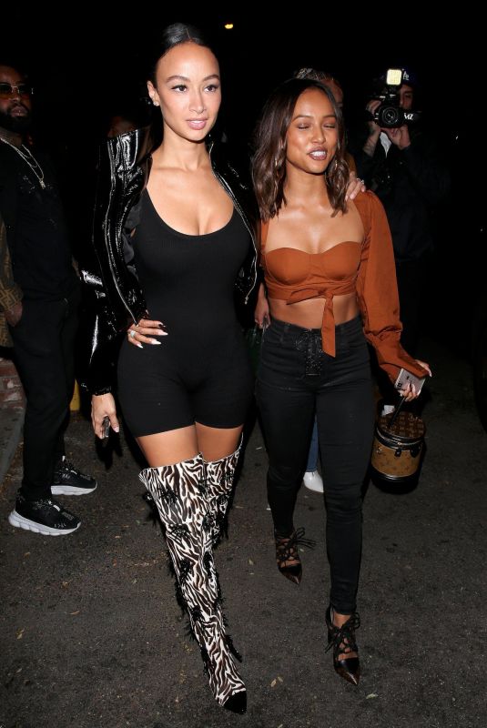 KARRUECHE TRAN and DRAYA MICHELE oUT in Los Angeles 10/03/2019