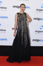 KASIA SMUTNIK at Mipcom 2019 Opening Ceremony in Cannes 01/14/2019