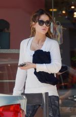 KATE BECKINSALE at a Nail Salon in Los Angeles 10/03/2019