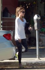 KATE BECKINSALE at a Nail Salon in Los Angeles 10/03/2019