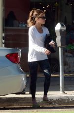 KATE BECKINSALE at a Nail Salon in Los Angeles 10/03/2019