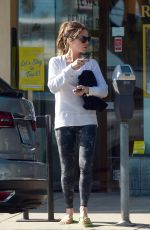 KATE BECKINSALE at a Nail Salon in Los Angeles 10/03/2019
