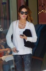 KATE BECKINSALE at a Nail Salon in Los Angeles 10/03/2019